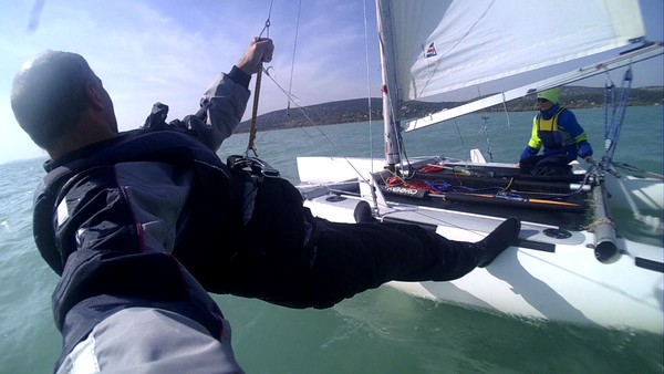 katamaran balaton trapezolas Nacra 5.2