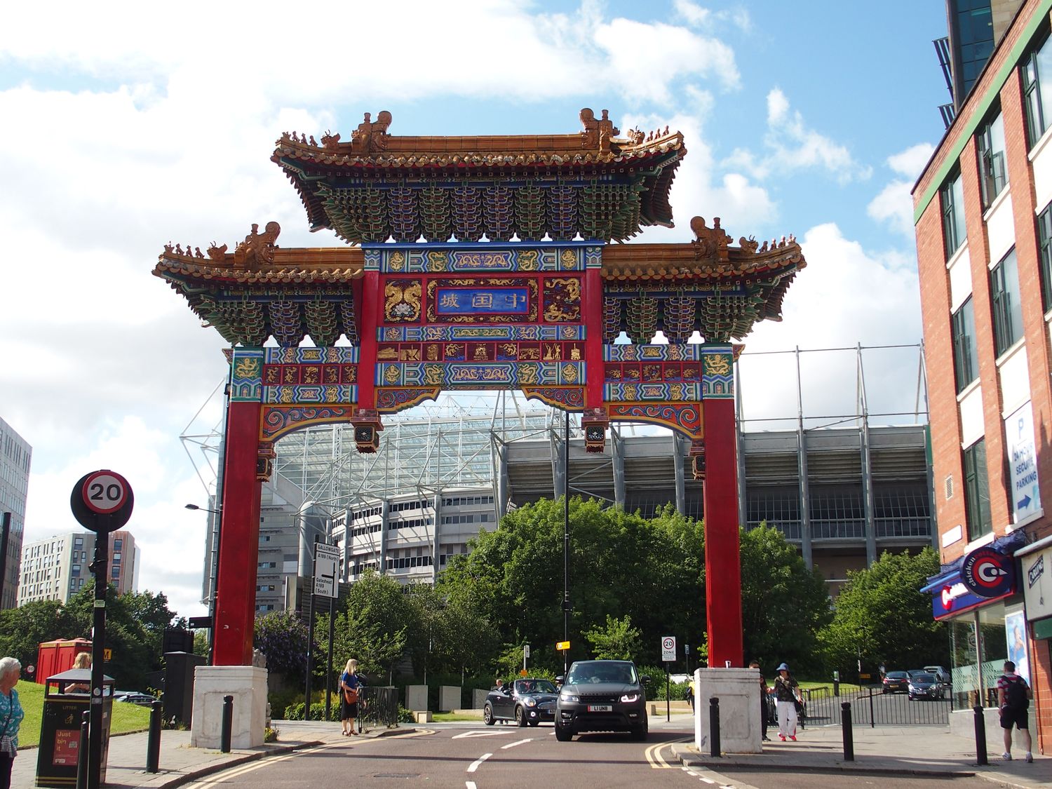 chinatown kapu Newcastle United stadion