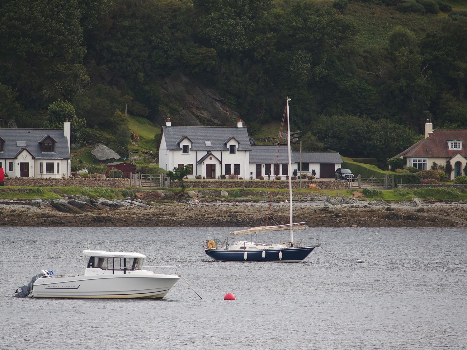 Barny mooringon Arran sziget