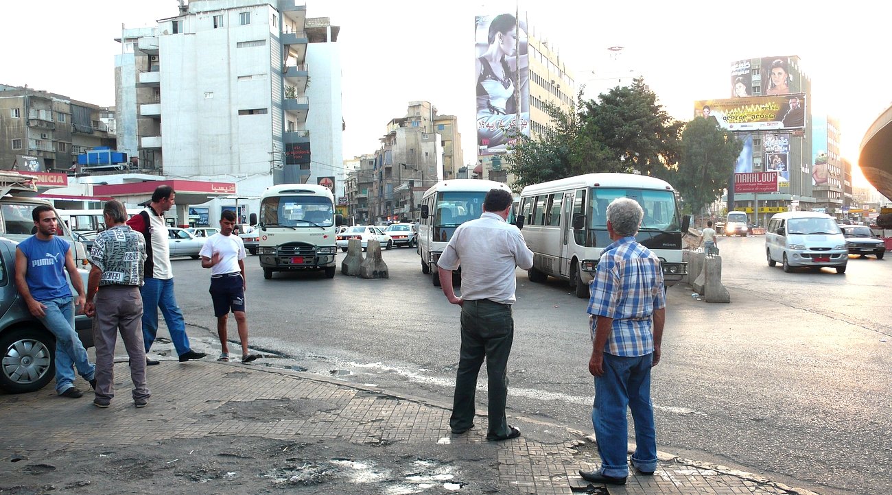 Beirut, Dora-tszllhely, minibuszok