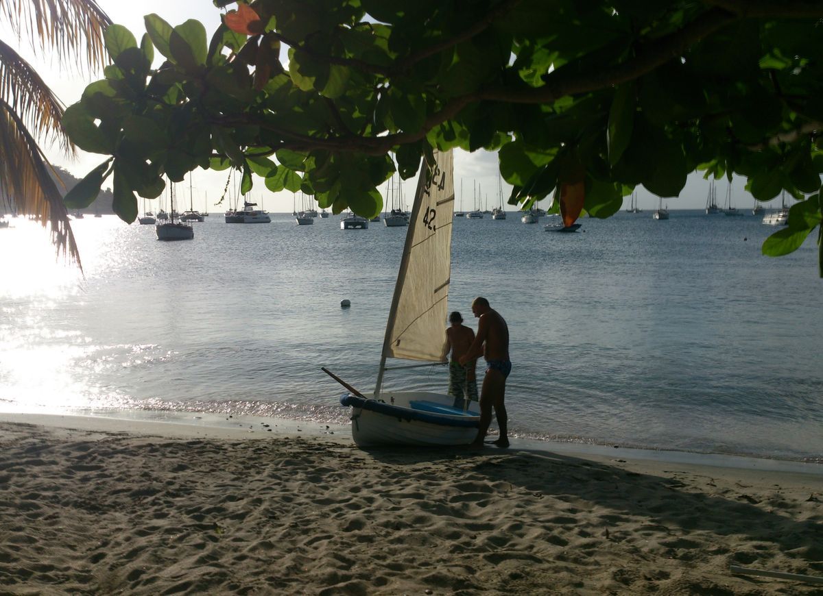 walker bay dingi sailing