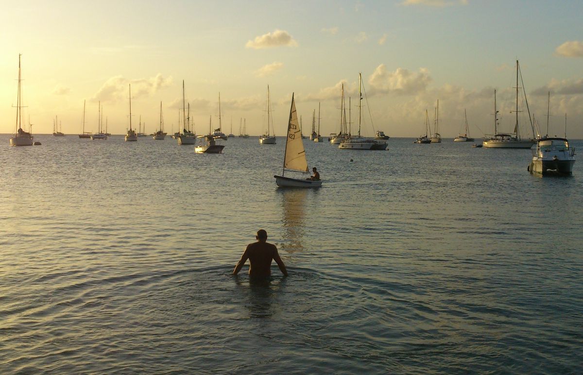 walker bay dingi sailing