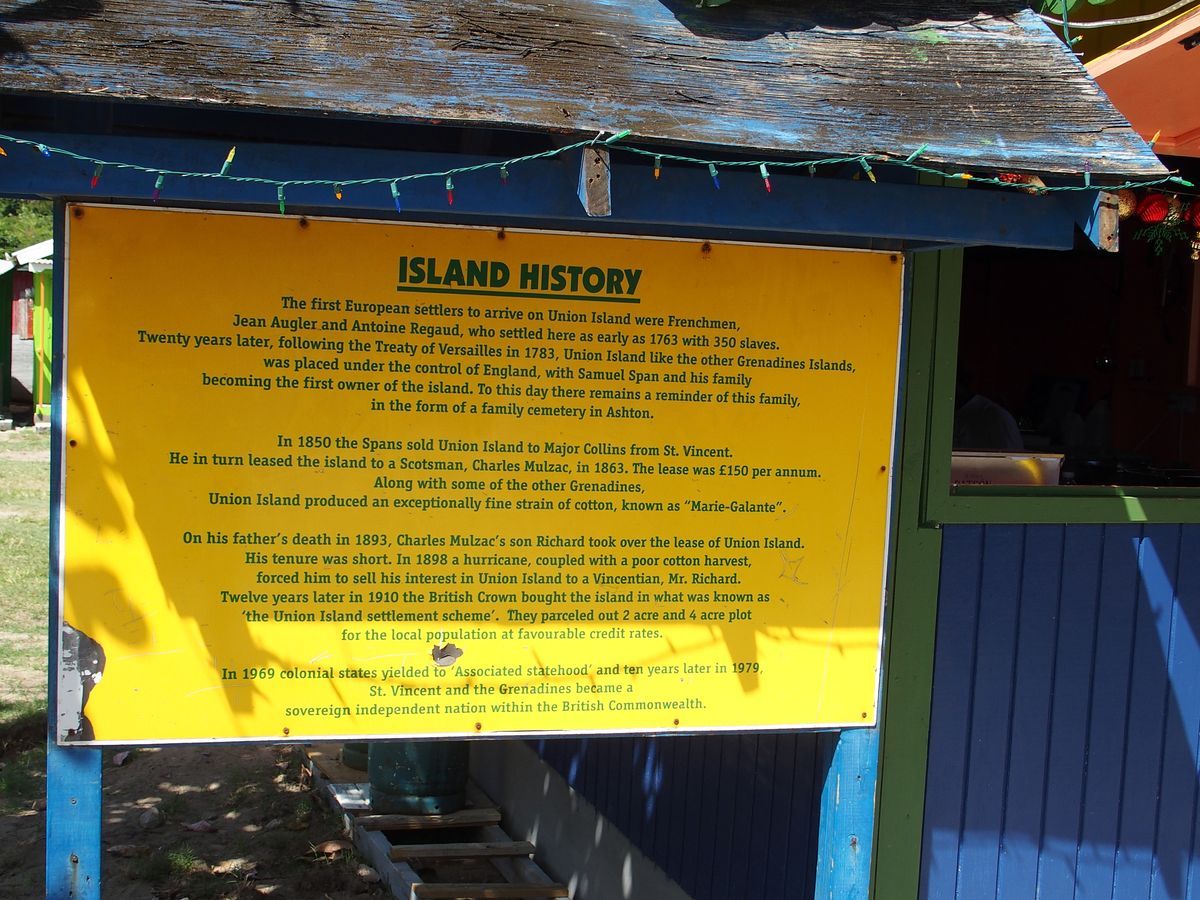 Clifton Union Island trtnelme