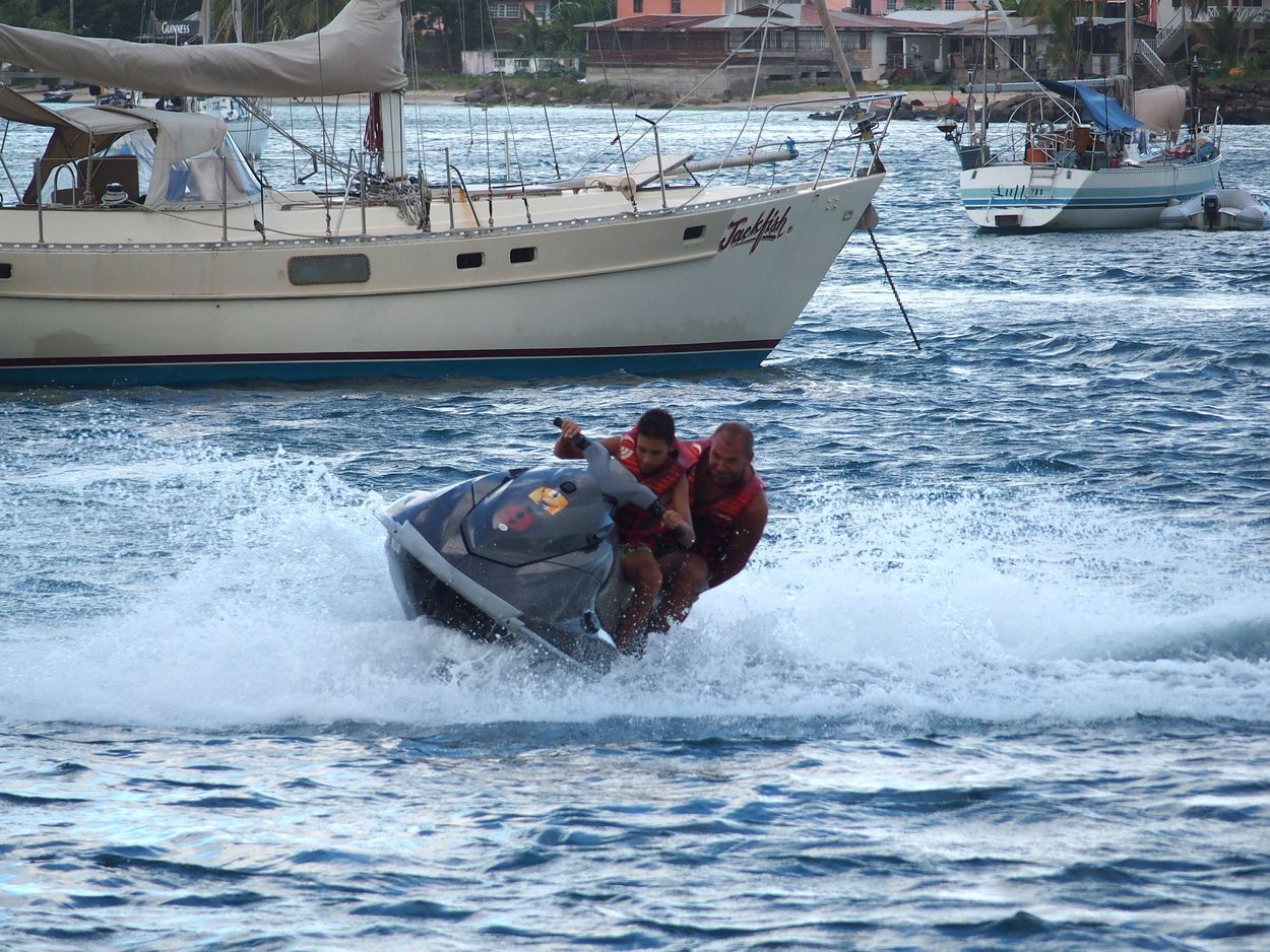 St. Lucia Rodney bay jet-ski szab lmos