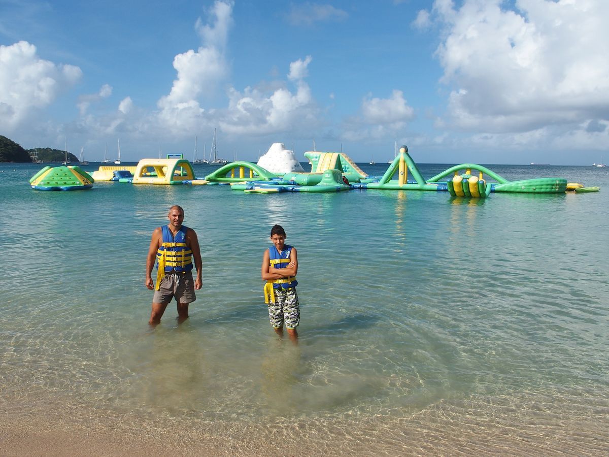 St. Lucia Rodney bay vzi kalandpark karcsonyi ajndk