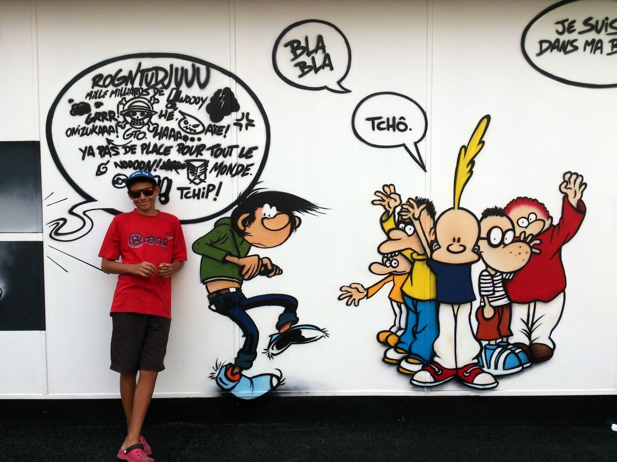 Gaston a comics-okbl